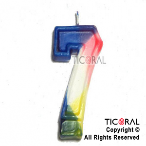 VELA HS2079-7 NUMEROTE CALADO x 1